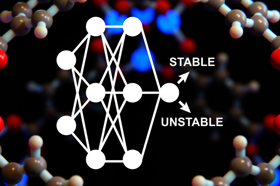 MIT computational chemists developed a model that can analyze the features of a metal-organic framework structure and predict if it will be stable enough to be useful