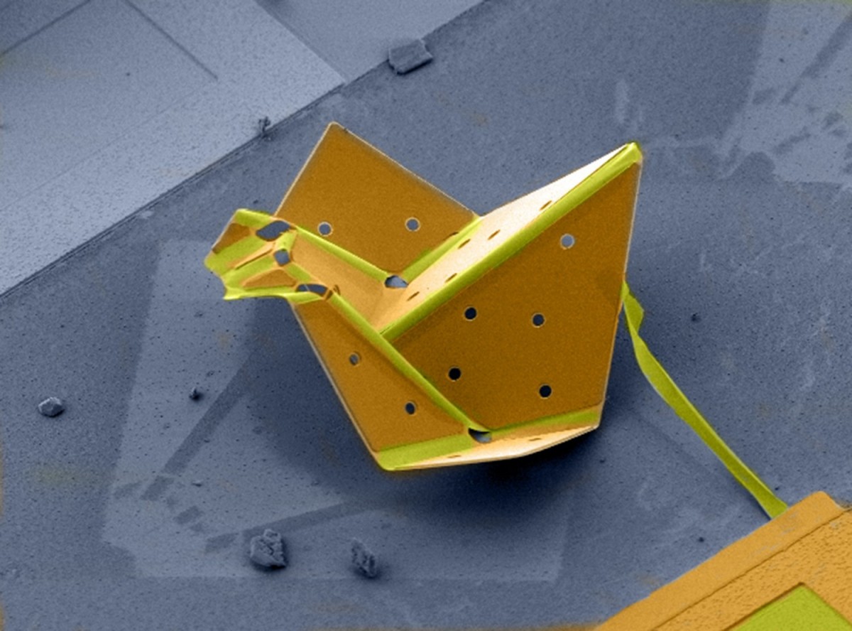 Micron-sized shape memory actuators