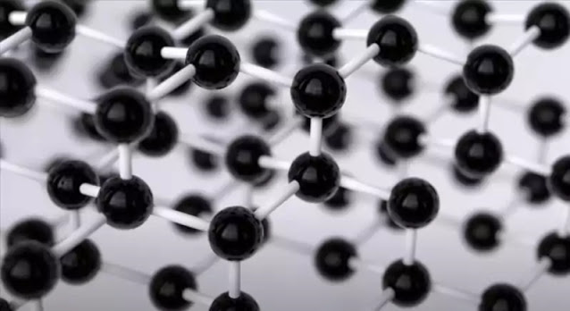 rigid framework of carbon atoms
