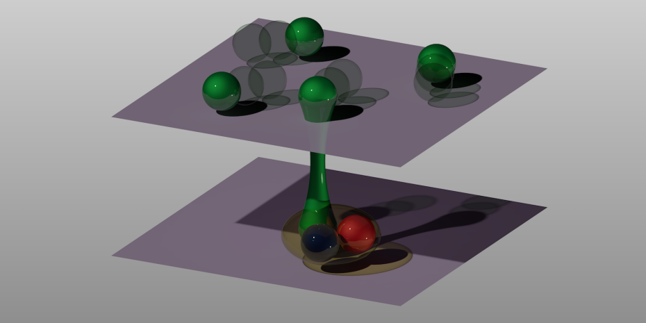 Feshbach resonance in a twisted bilayer system