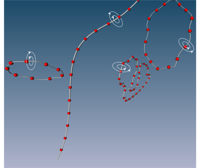 Silicon nanoparticles stabilized along the quantized vortex cores