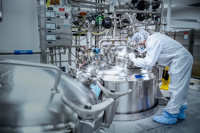 Facilities of the biopharmaceutical company are helping to manufacture Moderna’s vaccine