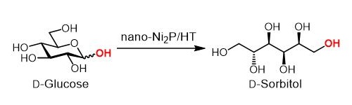 Hydrogenation of D-glucose to D-sorbitol