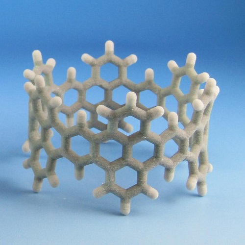 A model of the zigzag carbon nanobelt
