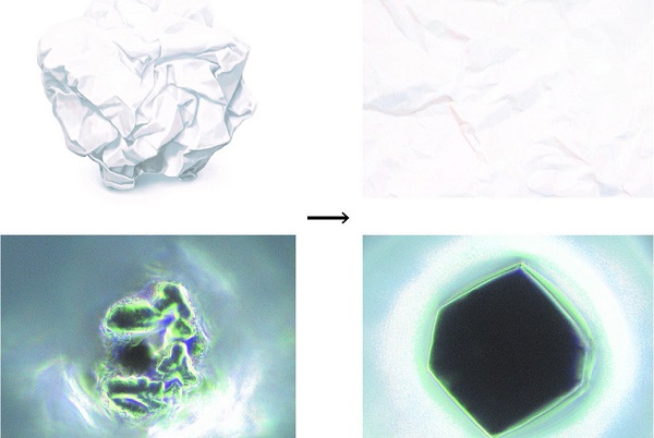 Remarkable new materials programmed from DNA can withstand deformations that would render most materials, including a sheet of paper, permanently and irreversibly damaged