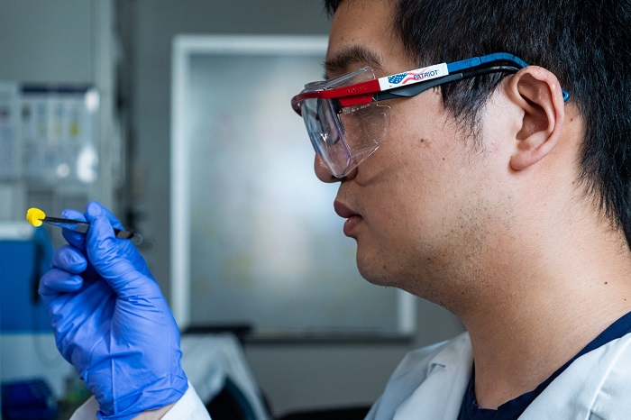 A simple chemical process developed at Rice University creates light and highly absorbent aerogels